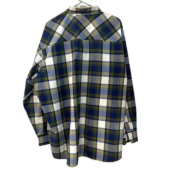 Rockwear Men's Check Button Up Long Sleeve Shirt Multi-Color Size 3X #K1360 - Picture 2 of 9